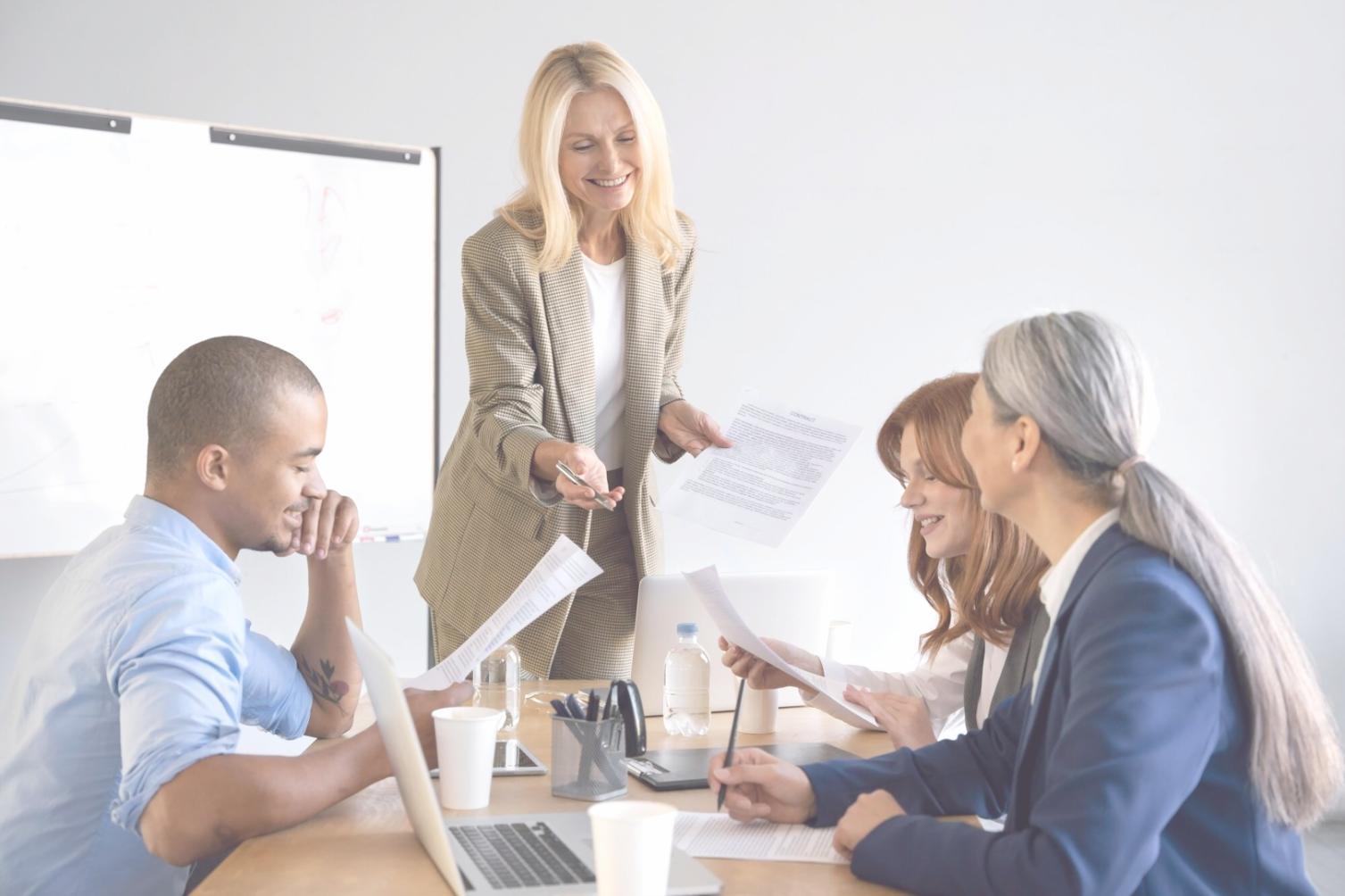 Remote collaboration tools for financial reporting
